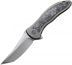 Cuchillo plegable We Knife Mini Synergy Tanto shredded carbon fiber 2012CF-A