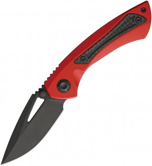 EOS Dorado S Framelock Red folding knife