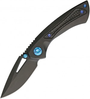 Cuchillo plegable EOS Dorado S Framelock folding knife black