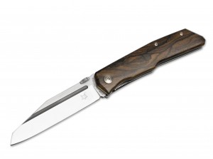 Cuchillo plegable Fox 515 Terzuola design Ziricote folding knife FX-515W