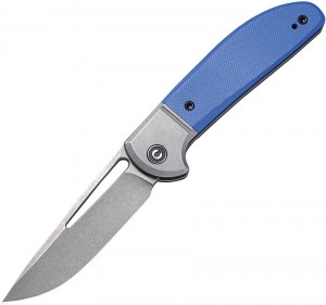 Taschenmesser CIVIVI Trailblazer 14C28N Stonewashed Blade Blue C2018B