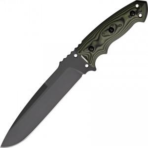 Cuchillo de supervivencia Hogue EX-F01 Large survival knife, green