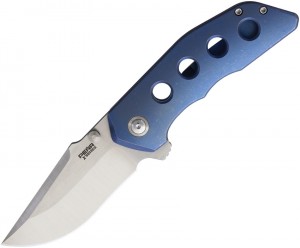 Cuchillo plegable Pena Knives Rhino flipper, blue
