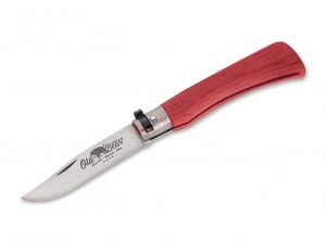 Antonini Old Bear Full Color XL folding knife Red