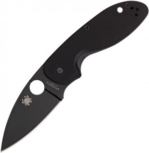 Spyderco Efficient folding knife, black C216GPBBK