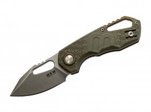 Taschenmesser KM Knives Isonzo Clip Point green MKFX03-3-PGR
