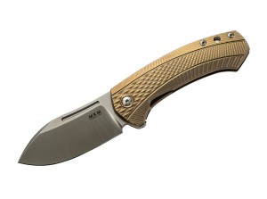 Cuchillo plegable MKM Knives Colvera Ti Anodized bronze MKLS02-TBR