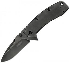Cuchillo plegable Kershaw Cryo II folding knife BlackWash 1556BW