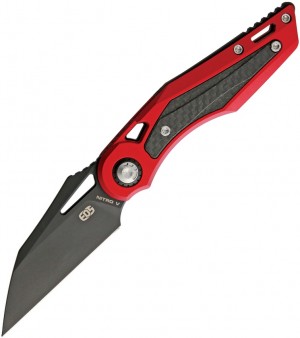 EOS Urchin Friction folding knife red