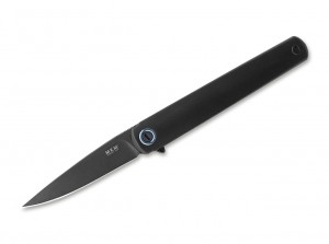 Cuchillo plegable MKM Knives Flame Drop Point dark stonewash MKFL01-TDSW
