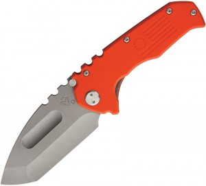 Medford Praetorian Linerlock, Orange folding knife