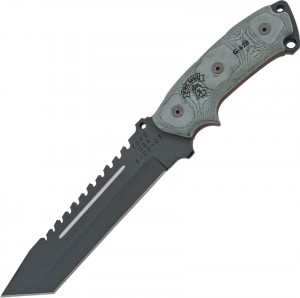 Cuchillo TOPS Steel Eagle Sawback knife, tanto 107D
