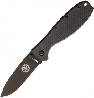 Cuchillo plegable ESEE Zancudo D2 carbon fiber black