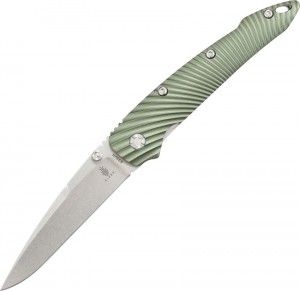 Cuchillo plegable Kizer Cutlery Aluminium Linerlock, green