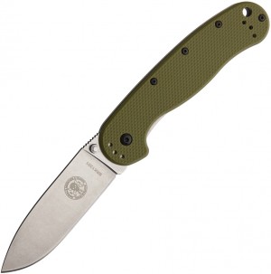 ESEE Avispa CF D2 folding knife Green 