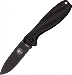 ESEE Zancudo D2 folding knife, black/black