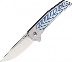 Alliance Designs Scout Framelock folding knife blue