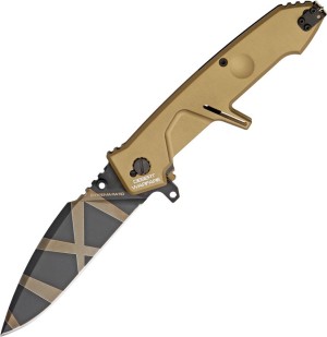 Cuchillo plegable Extrema Ratio MF2 Desert Warfare Linerlock