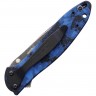 Cuchillo Kershaw Leek A/O Digital Blue BW folding knife 1660DBLU