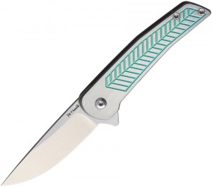 Cuchillo plegable Alliance Designs Scout Framelock folding knife green