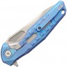 Cuchillo Cuchillo plegable Rike Knives Thor 3 Framelock M390, blue