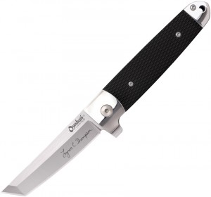 Cuchillo plegable Cold Steel 32AA Oyabun Limited Flipper Knife S35VN Aluminum Handles with G10 Scales Lynn C Thompson signature