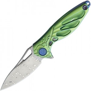 Складной нож Rike Hummingbird Framelock, зелёный