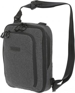 Bolsa de hombro Maxpedition Entity Tech Sling Bag Small charcoal NTTSLTSCH