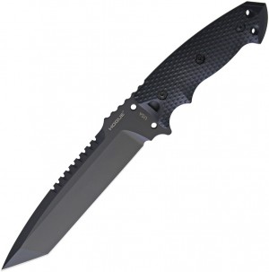 Feststehendes Messer Hogue EX F01 Fixed Tanto Blade, black