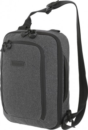 Bolsa de hombro Maxpedition Entity Tech Sling Bag Large shoulder bag charcoal NTTSLTLCH