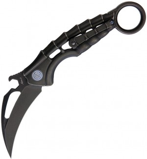 Cuchillo plegable Rike Knives Alien 2 Linerlock black