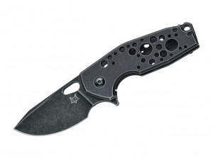 Cuchillo plegable Fox Suru Aluminum folding knife black FX-526ALB